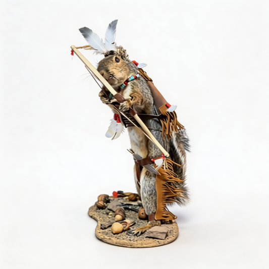 Cute Squirrel Archery Bow with Breastplate 🐿️🏹