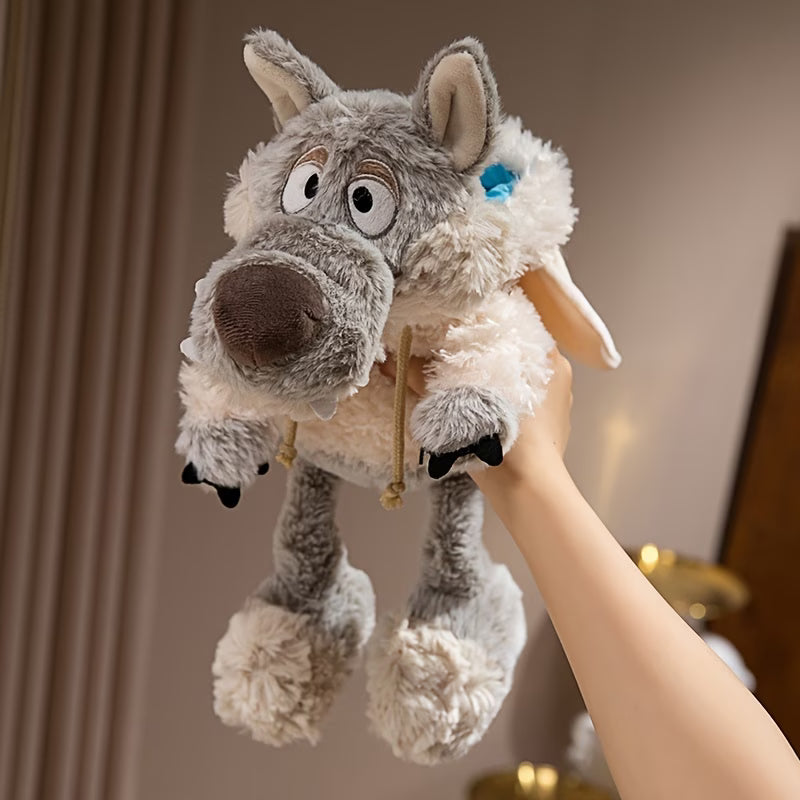 Adorable Plush Toys • Soft Stuffed Animals • Wolf Disguised As a Sheep • Perfect for Kids And Home Decor • Great Gifts for Birthdays And Holidays