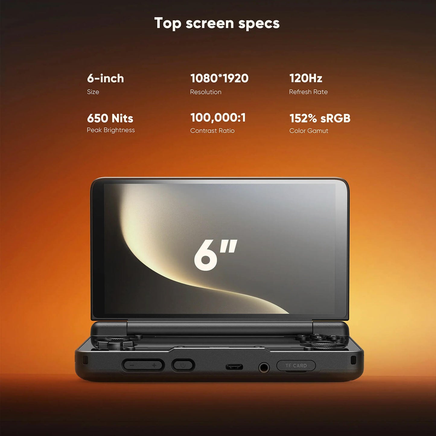 🎮 Dual-Screen Gaming Handheld | Two AMOLED Displays, One Ultimate Ride ⚡