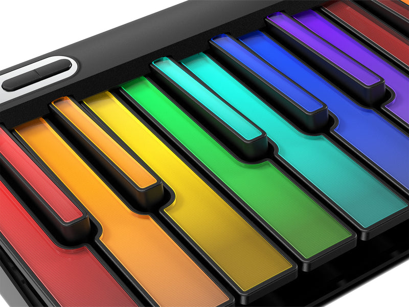 🎹 Portable LED MIDI Keyboard – 1,000+ Iconic Presets, 29 Lighted Keys & Lifetime Sound Updates