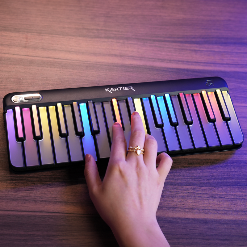 🎹 Portable LED MIDI Keyboard – 1,000+ Iconic Presets, 29 Lighted Keys & Lifetime Sound Updates