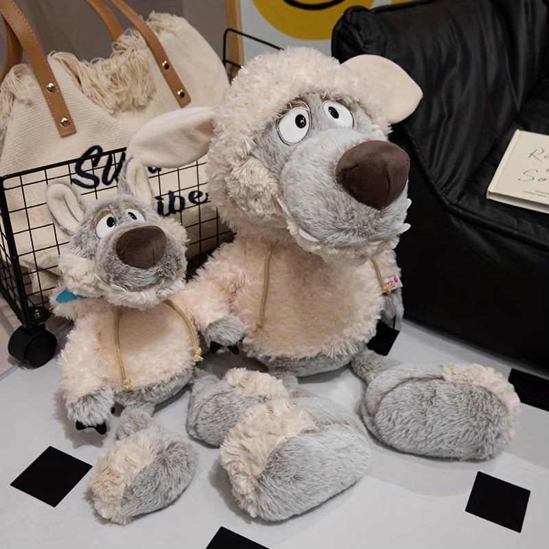 Adorable Plush Toys • Soft Stuffed Animals • Wolf Disguised As a Sheep • Perfect for Kids And Home Decor • Great Gifts for Birthdays And Holidays